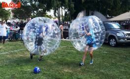 zorb ball utah running on water